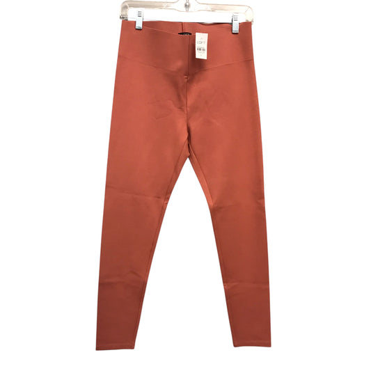 Pants Leggings By Loft In Peach, Size:4