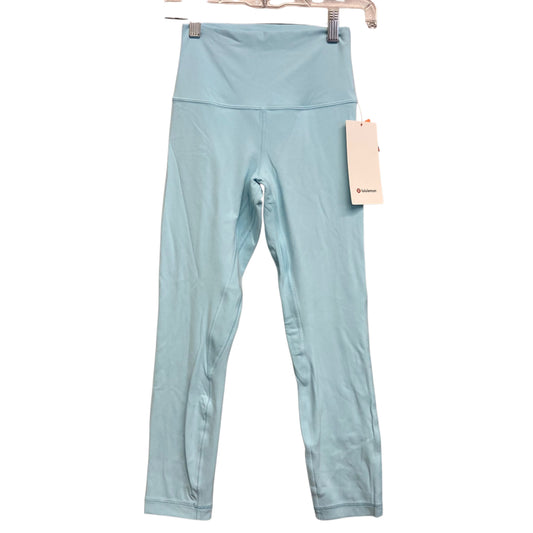 Athletic Capris By Lululemon In Blue, Size:S