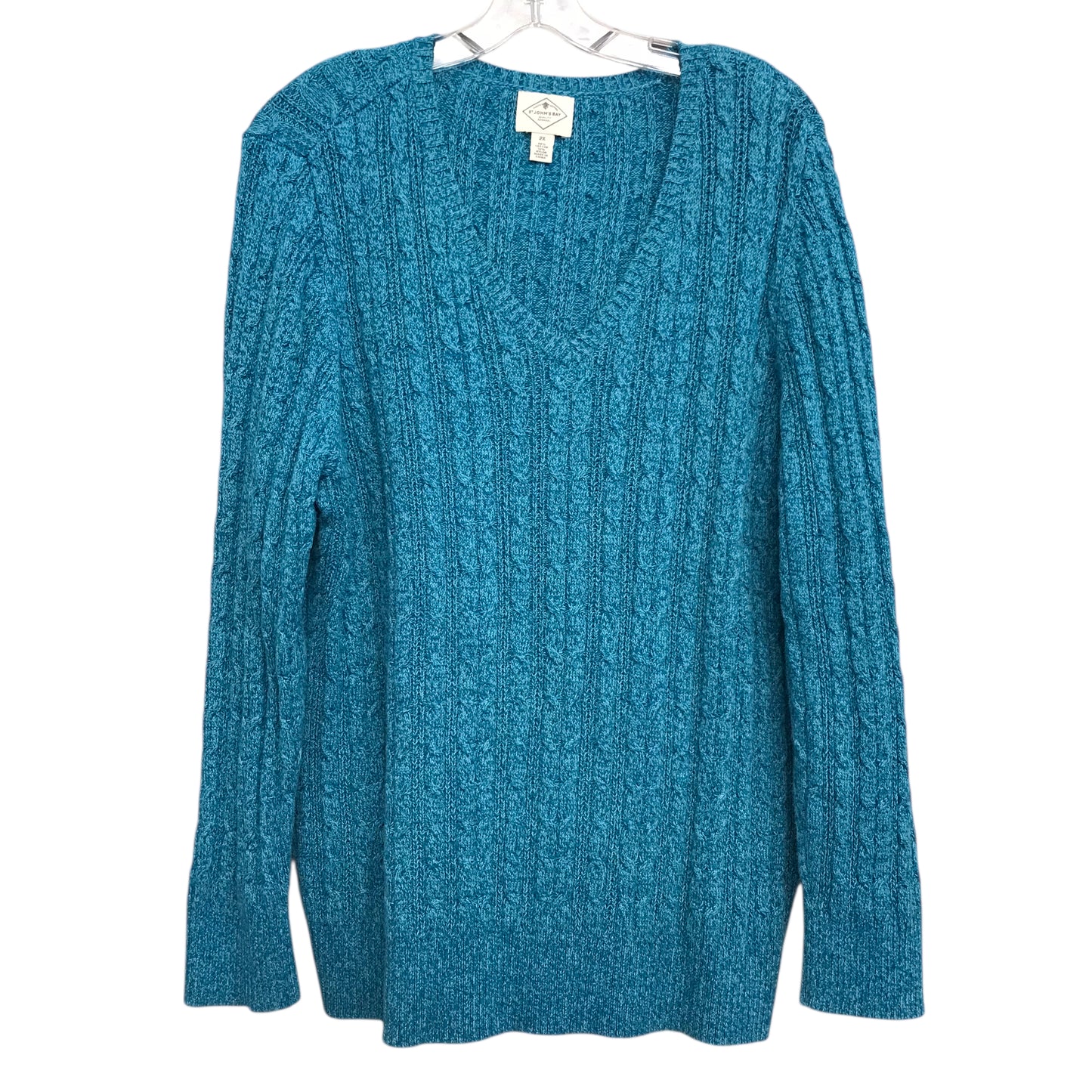 Sweater By St Johns Bay In Blue, Size:2X