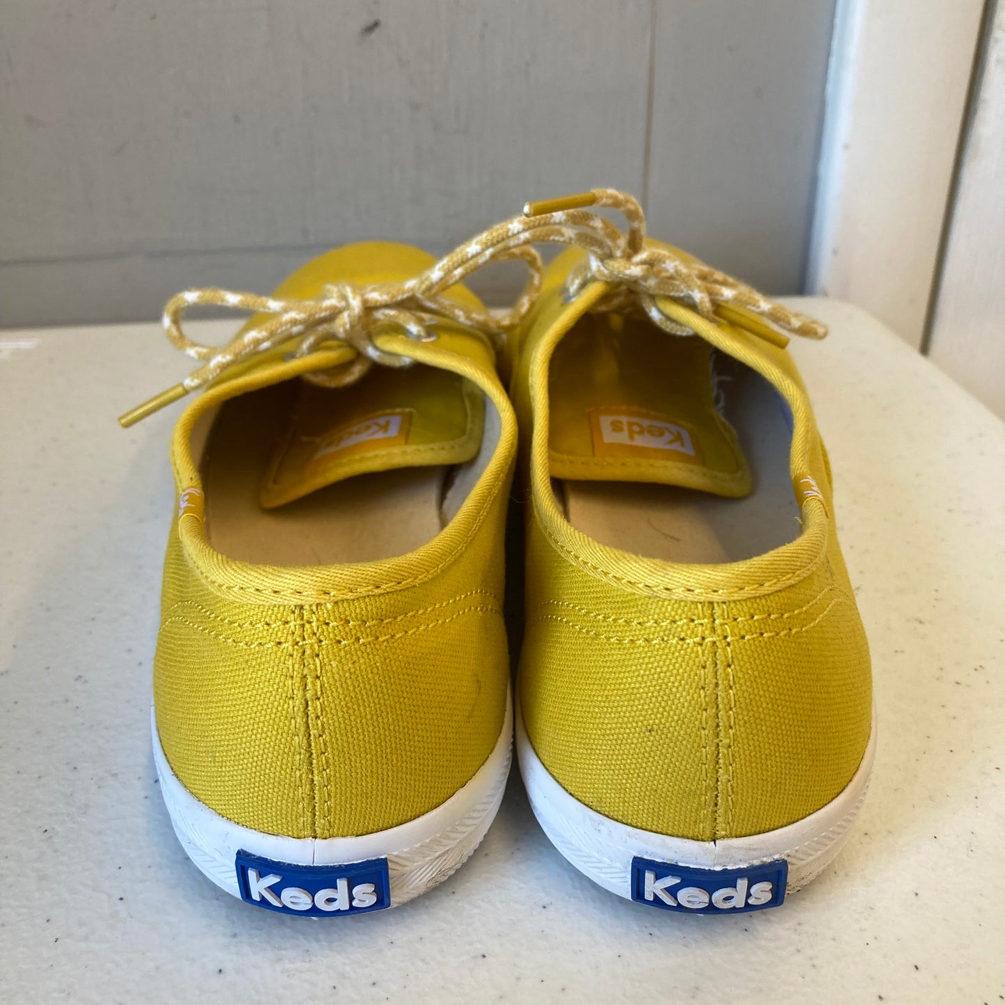 Shoes Sneakers By Keds In Yellow, Size:9