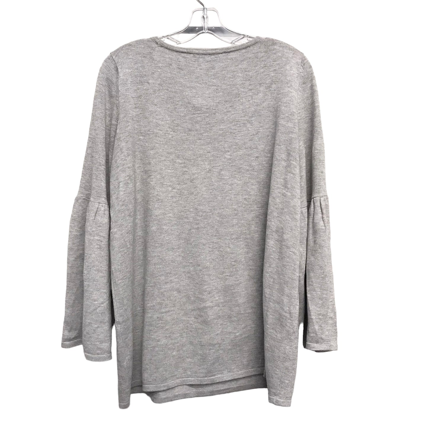 Sweater By Eloquii In Grey, Size:L