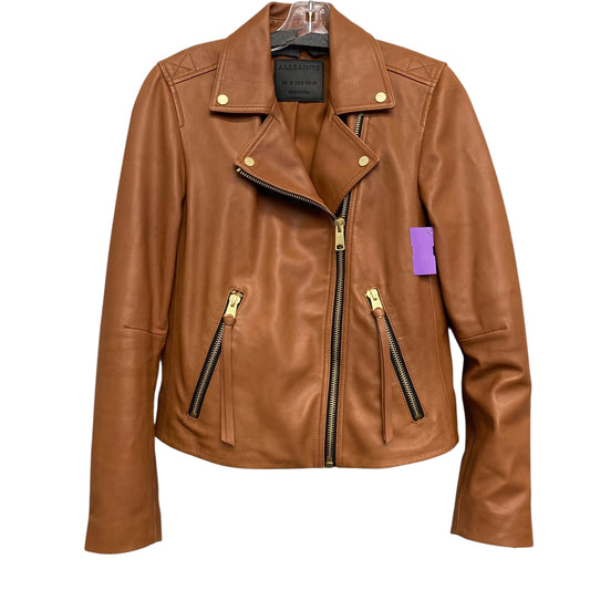Jacket Designer By All Saints In Brown, Size:M