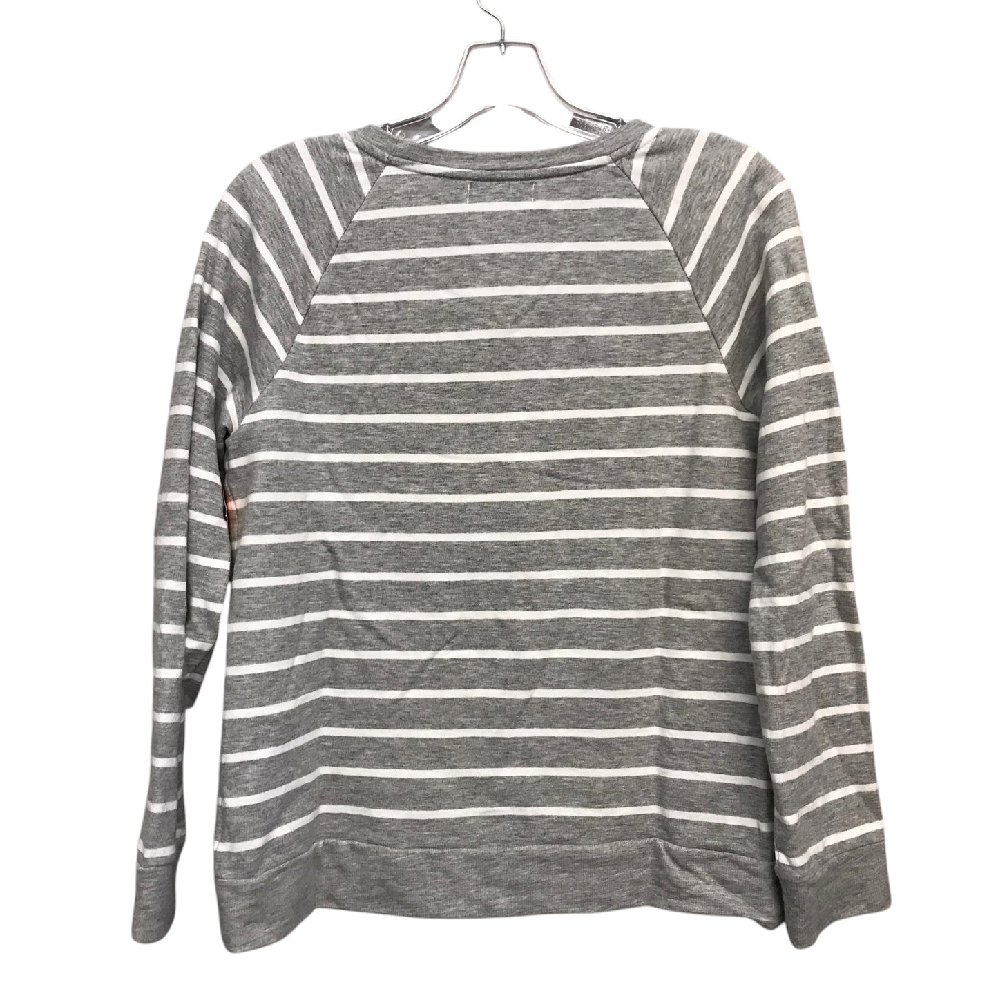 Top Ls By Liz Claiborne In Striped Pattern, Size:M