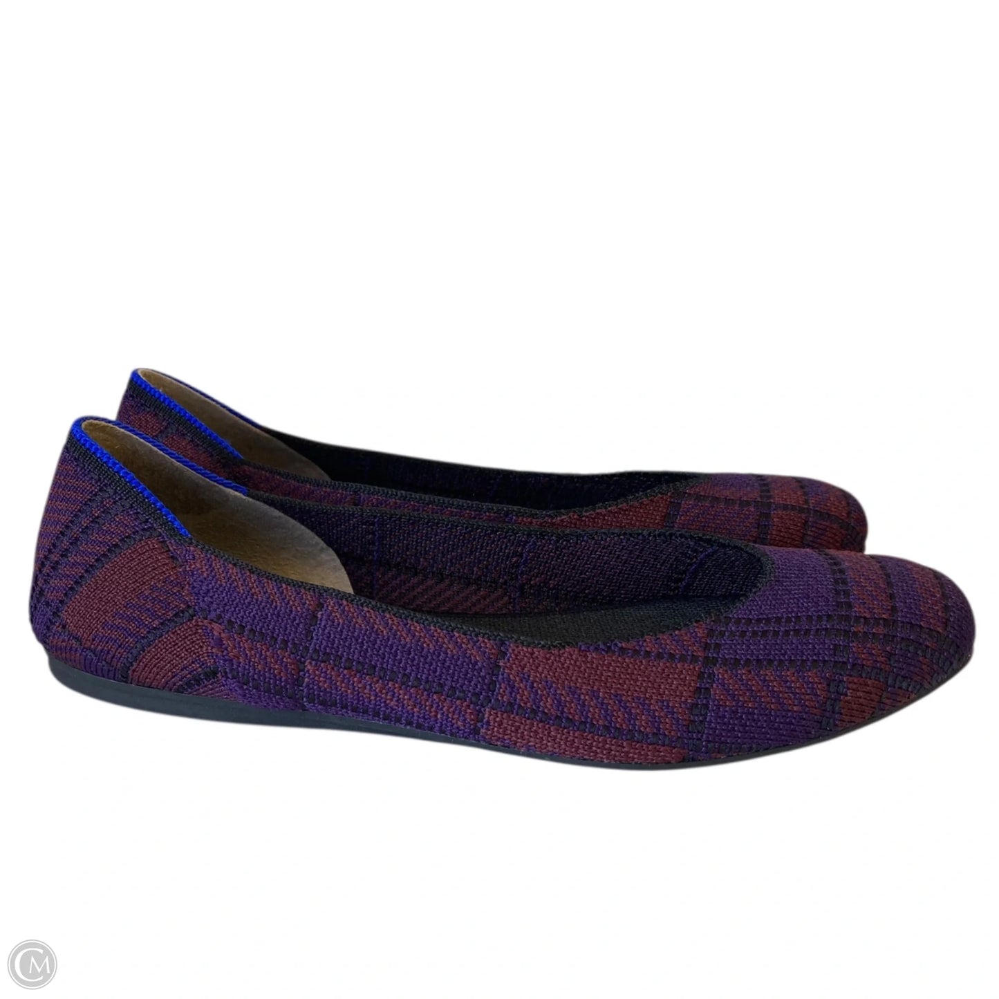 Shoes Flats By Rothys In Plaid Pattern, Size: 8.5