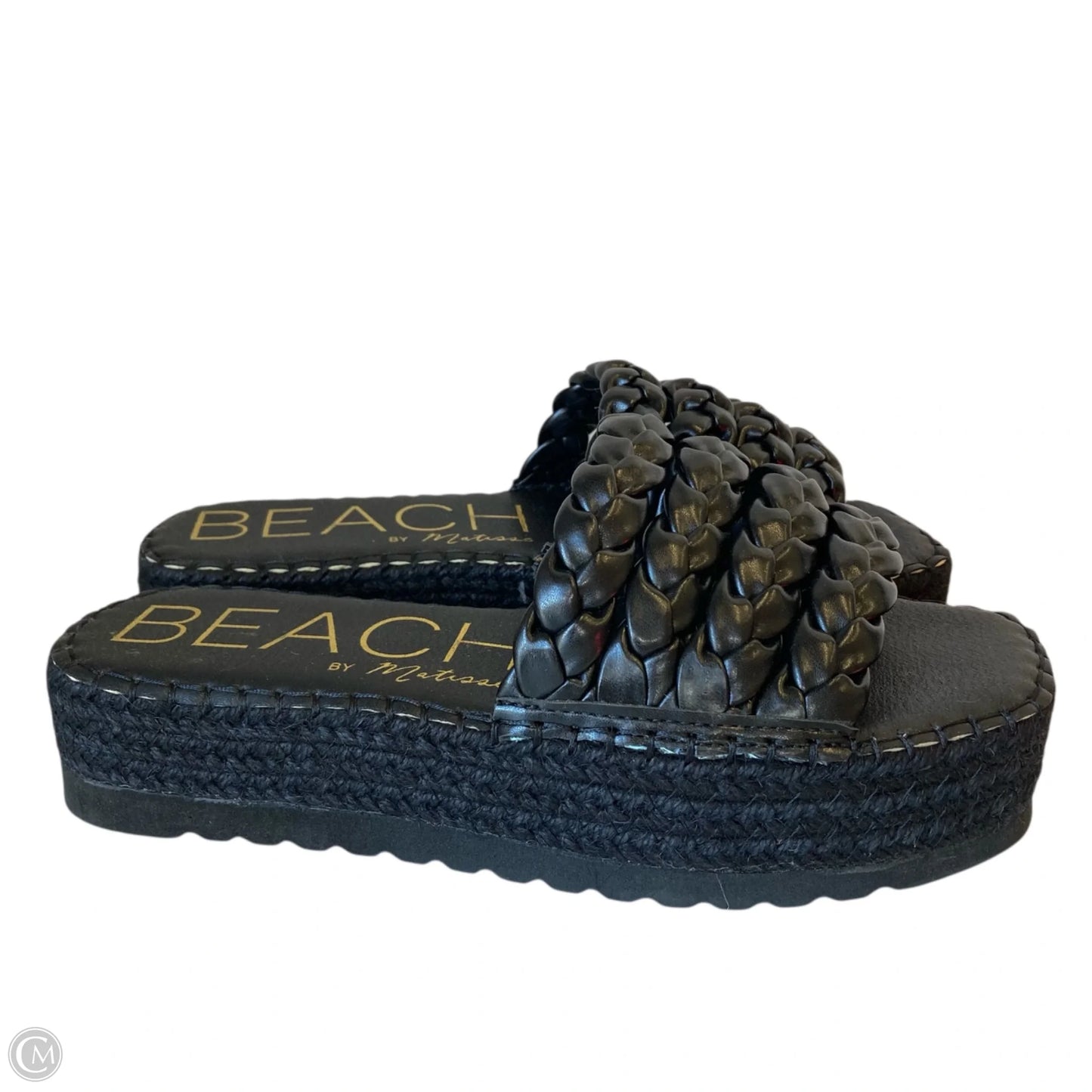 Sandals Heels Platform By Matisse In Black, Size: 9