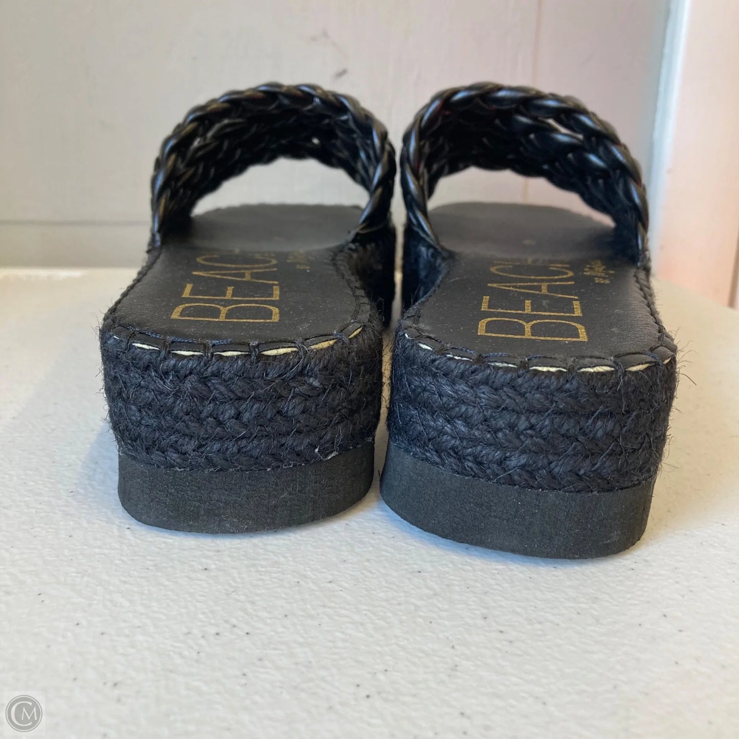 Sandals Heels Platform By Matisse In Black, Size: 9