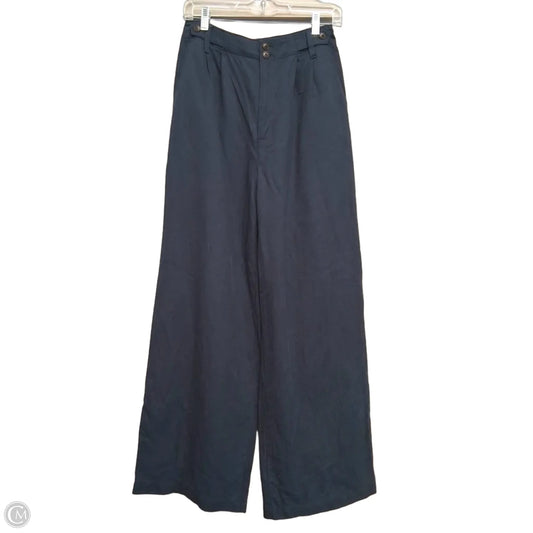 Pants Wide Leg By Madewell In Blue, Size: 4