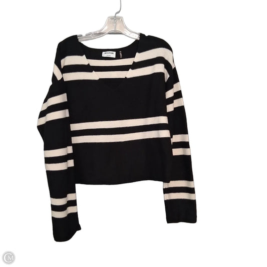 Sweater By Lna In Black & Cream, Size: Xs