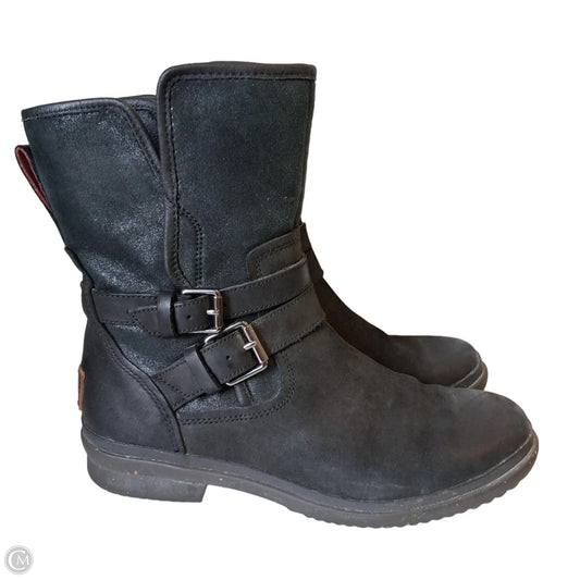Boots Designer By Ugg In Black, Size: 7.5