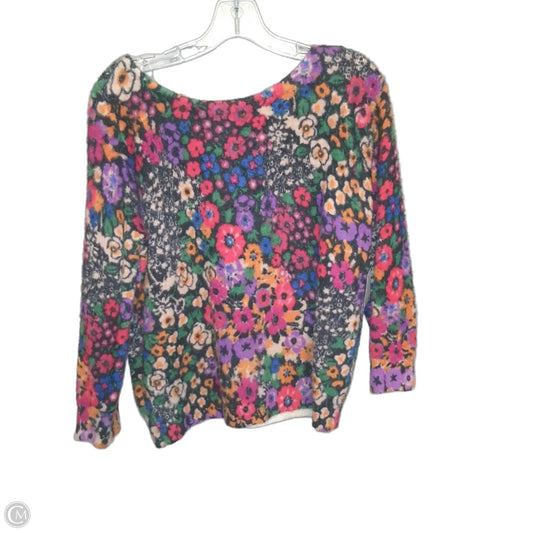Sweater By Anthropologie In Floral Print, Size: S