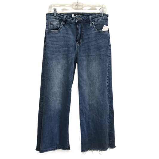 Blue Denim Jeans Wide Leg By Kut, Size: 8