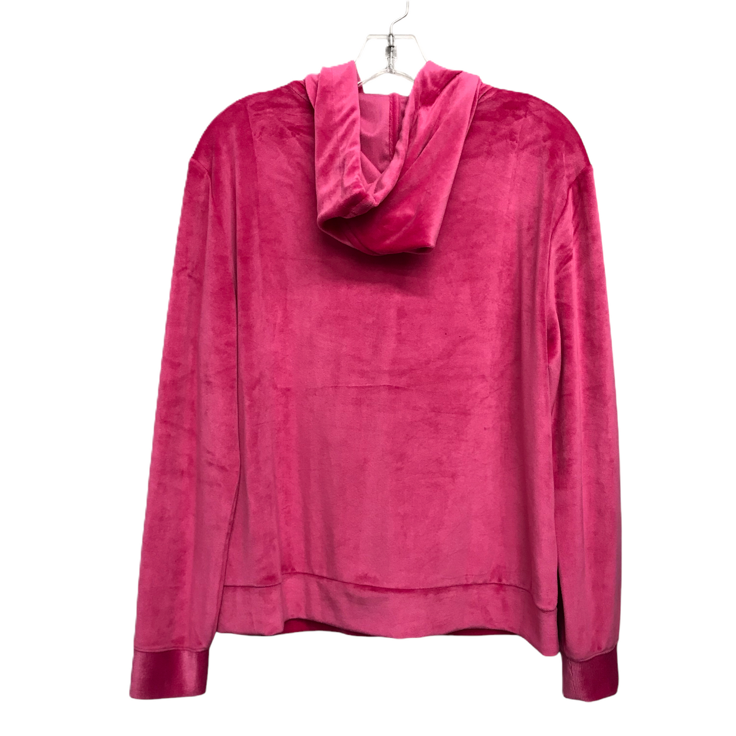 Jacket Fleece By Charter Club In Pink, Size: L