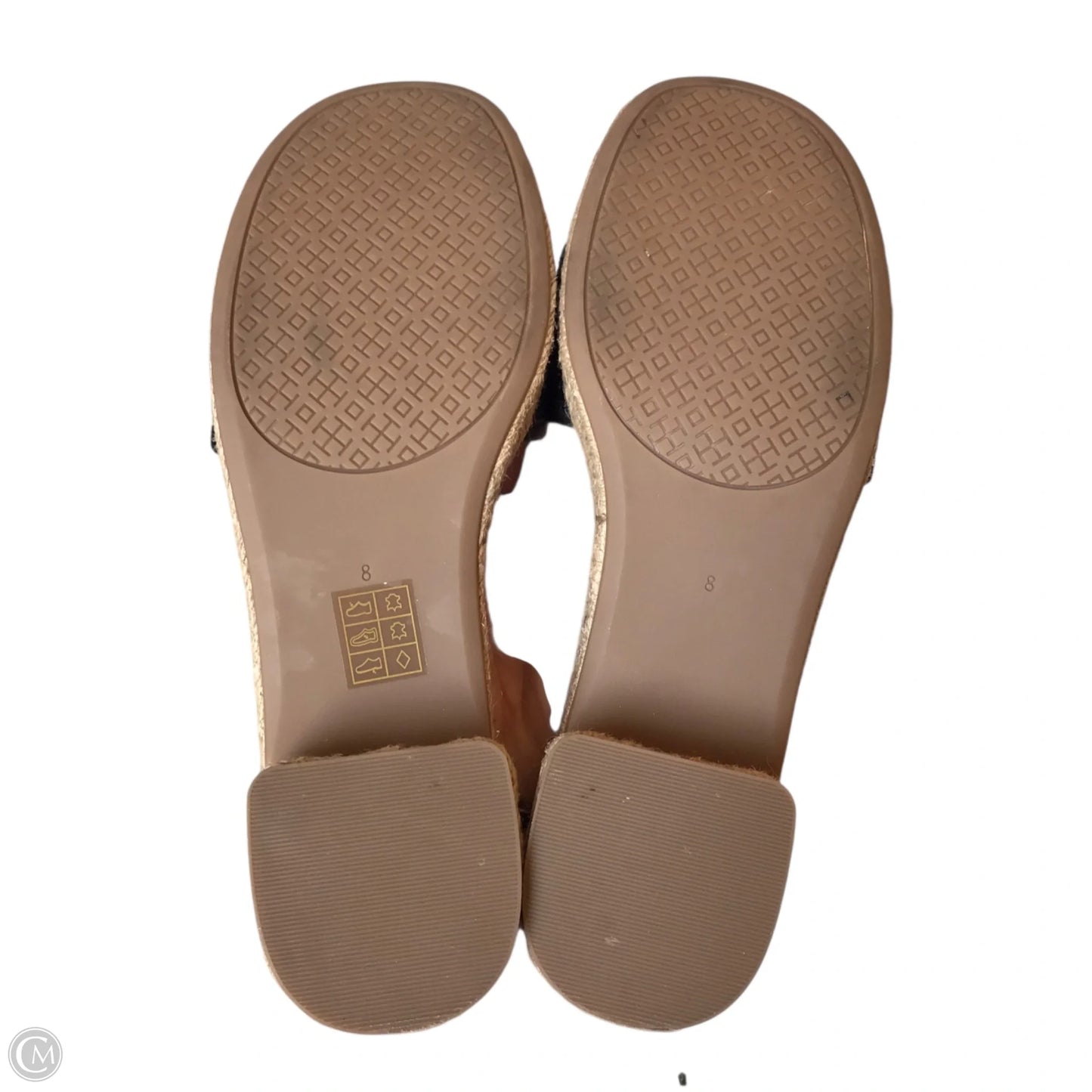 Sandals Designer By Tory Burch In Black, Size: 8
