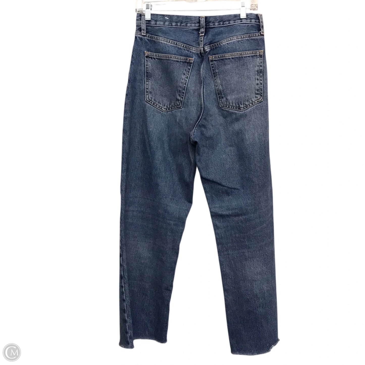 Jeans Cropped By Zara In Blue Denim, Size: 4