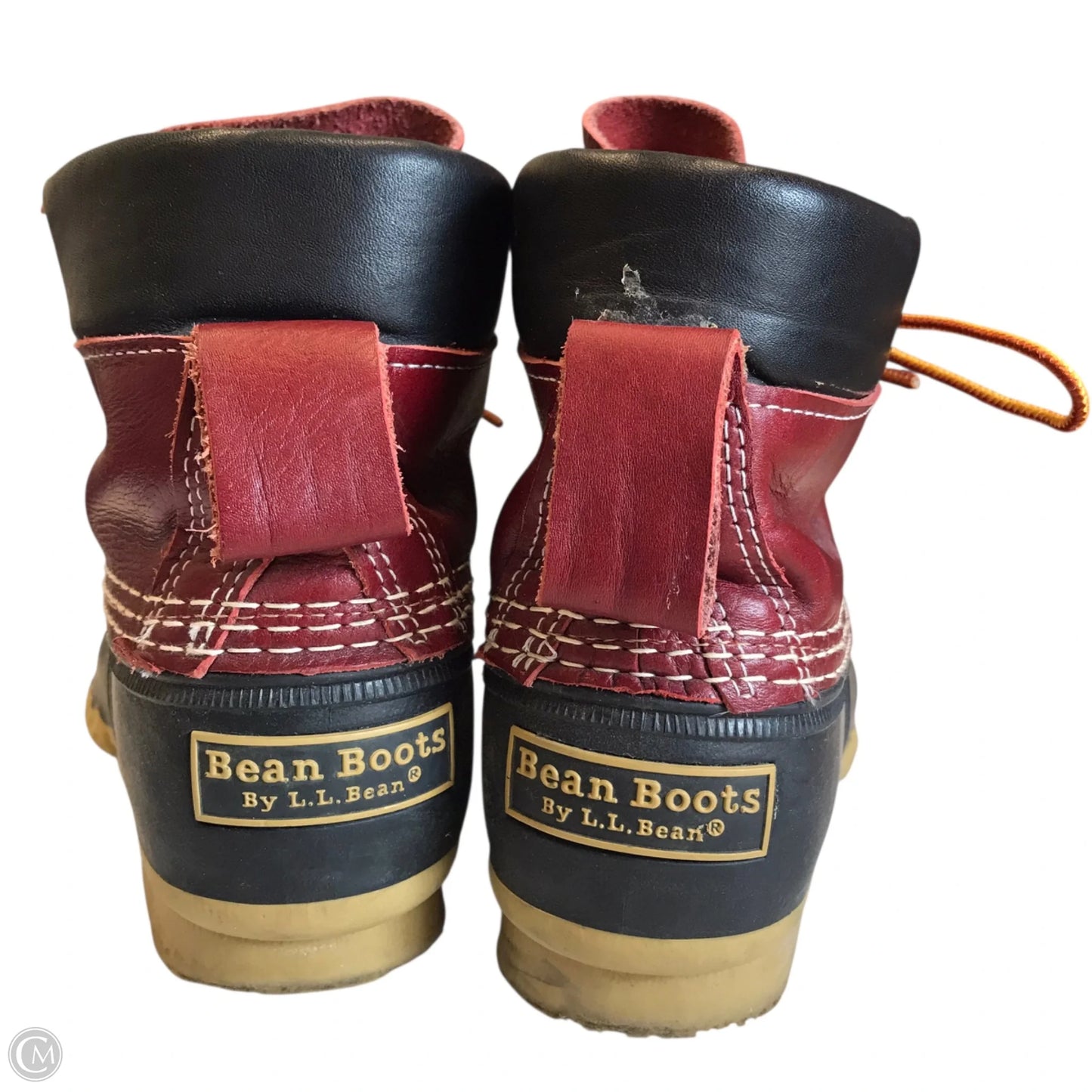 Boots Snow By L.l. Bean In Black & Red, Size: 7