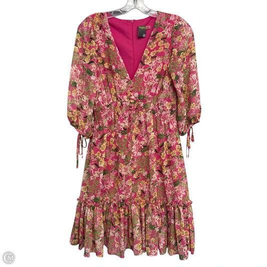 Dress Casual Short By Taylor In Floral Print, Size: S