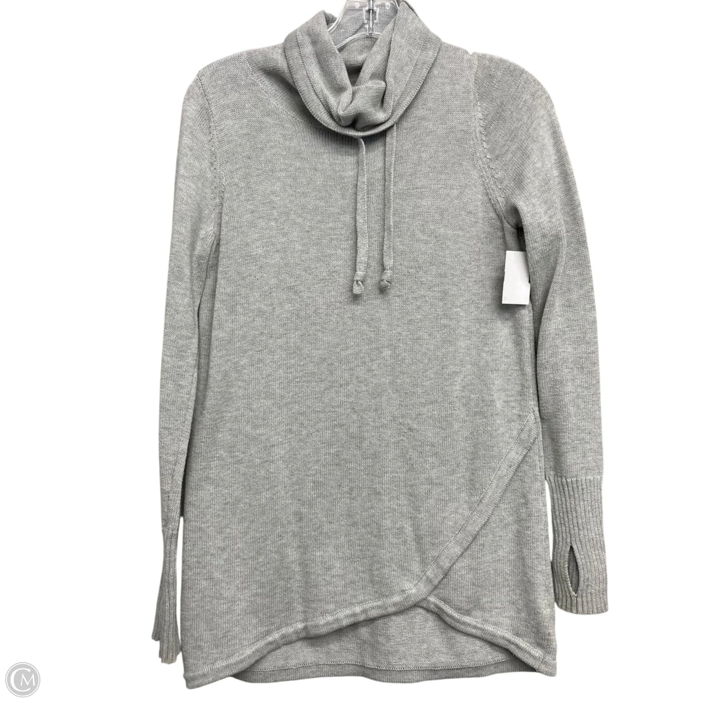 Top Long Sleeve By Akini In Grey, Size: S