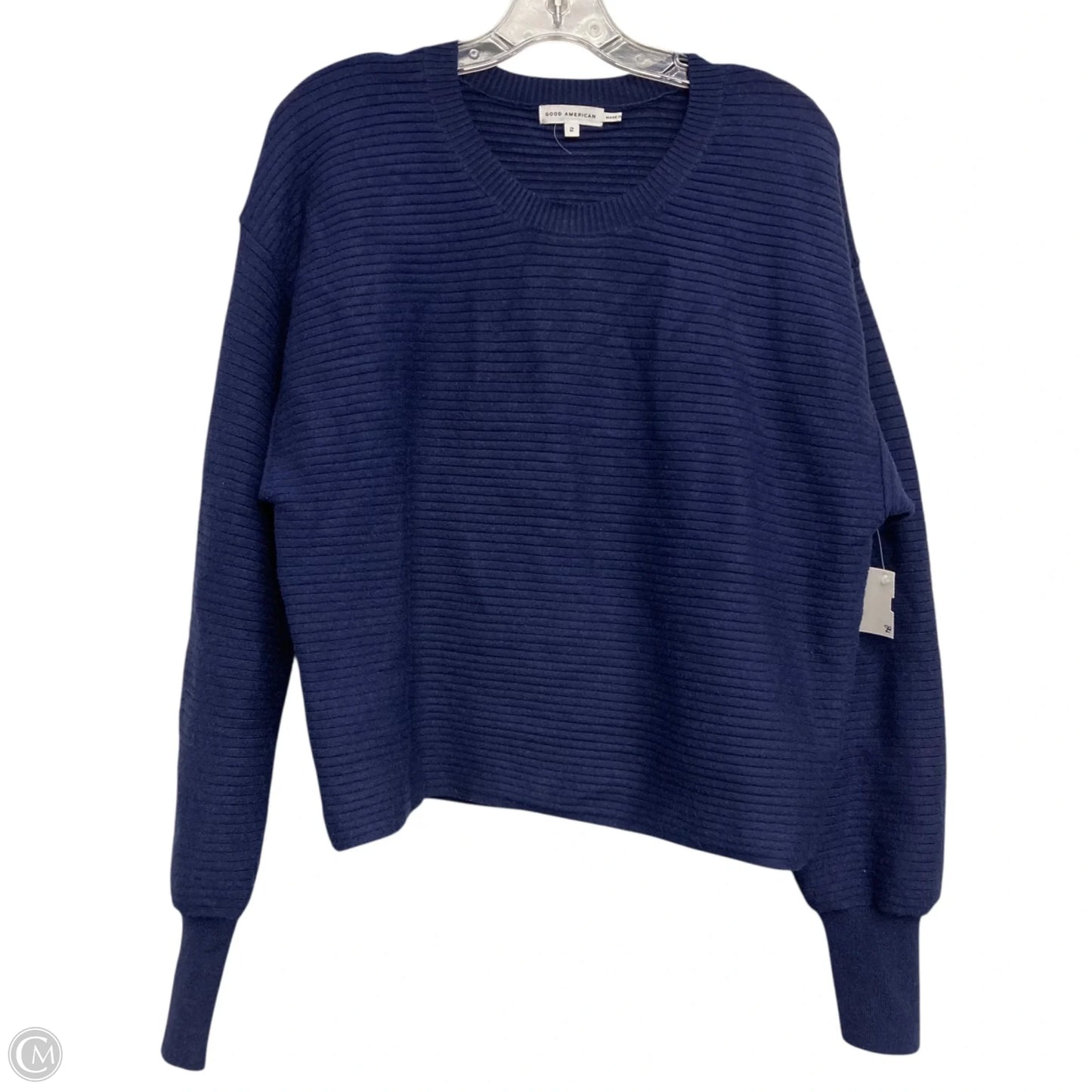 Sweater By Good American In Navy, Size: Xs