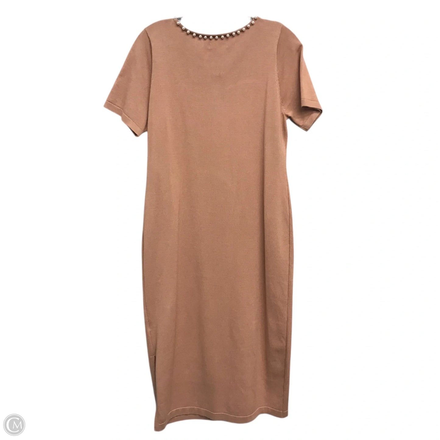 Dress Sweater By Emma & Posh In Beige, Size: Xl