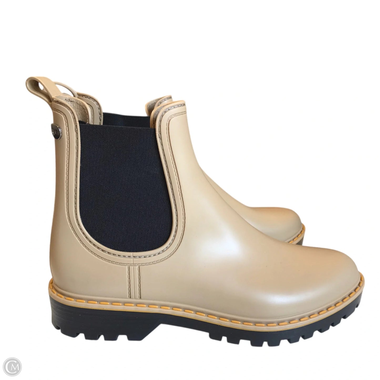 Boots Ankle Flats By Igor In Beige, Size: 8.5