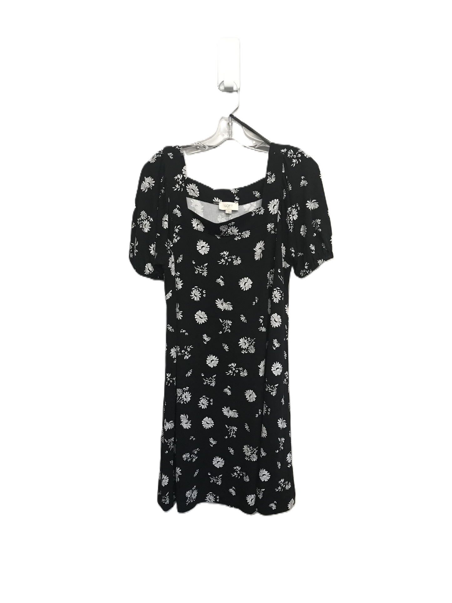 Floral Print Dress Casual Short By Loft, Size: S