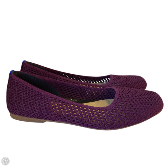 Shoes Flats By Rothys In Purple, Size: 10.5