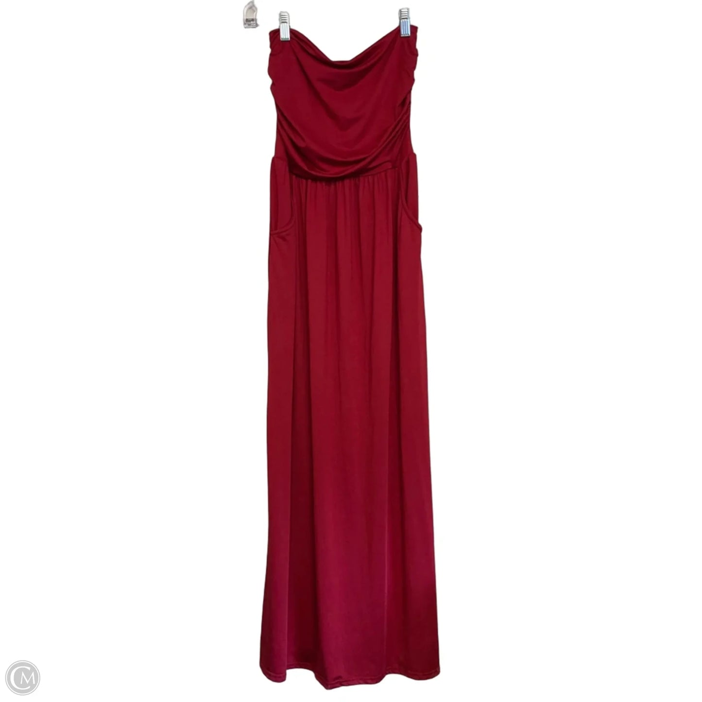 Dress Casual Maxi By Live Cloth In Red, Size: S