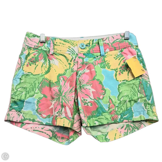 Shorts Designer By Lilly Pulitzer In Multi-colored, Size: 0