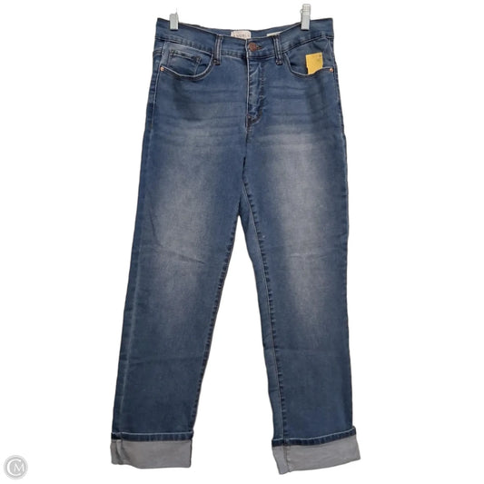 Jeans Straight By Angels In Blue Denim, Size: 8