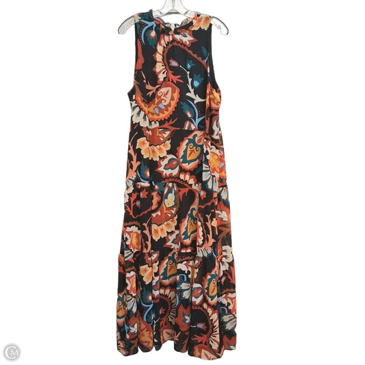 Dress Casual Maxi By Chicos In Multi-colored, Size: Xl