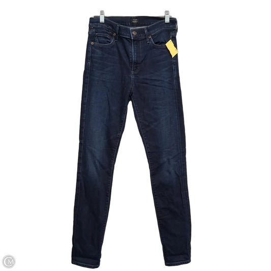 Jeans Straight By Citizens Of Humanity In Blue Denim, Size: 4