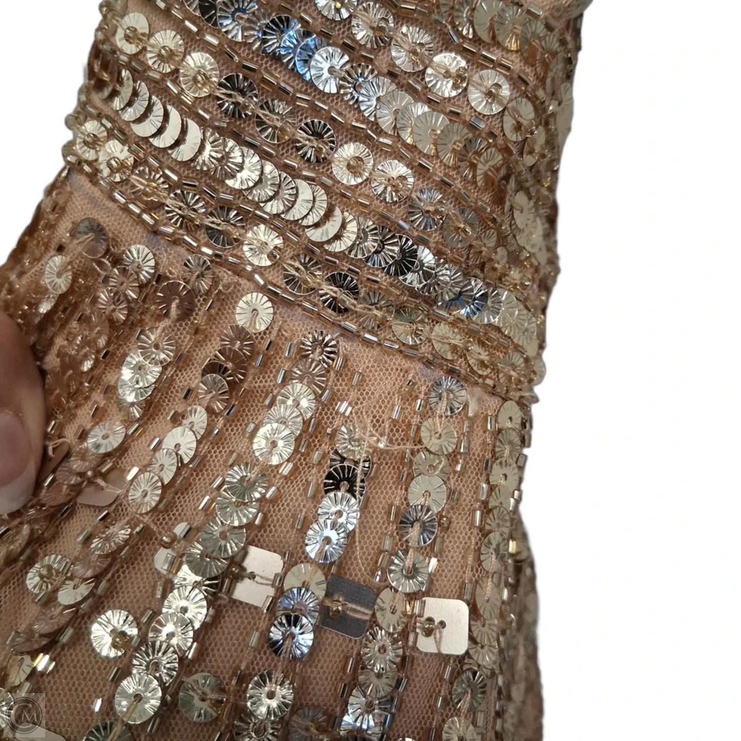 Dress Party Short By Mac Duggal In Gold, Size: Xs