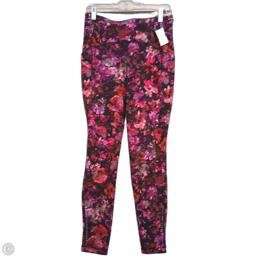 Athletic Leggings By Lululemon In Multi-colored, Size: M