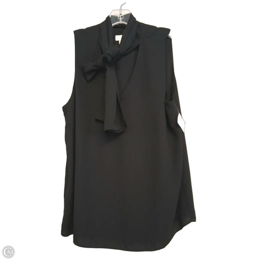 Top Sleeveless By J. Jill In Black, Size: M