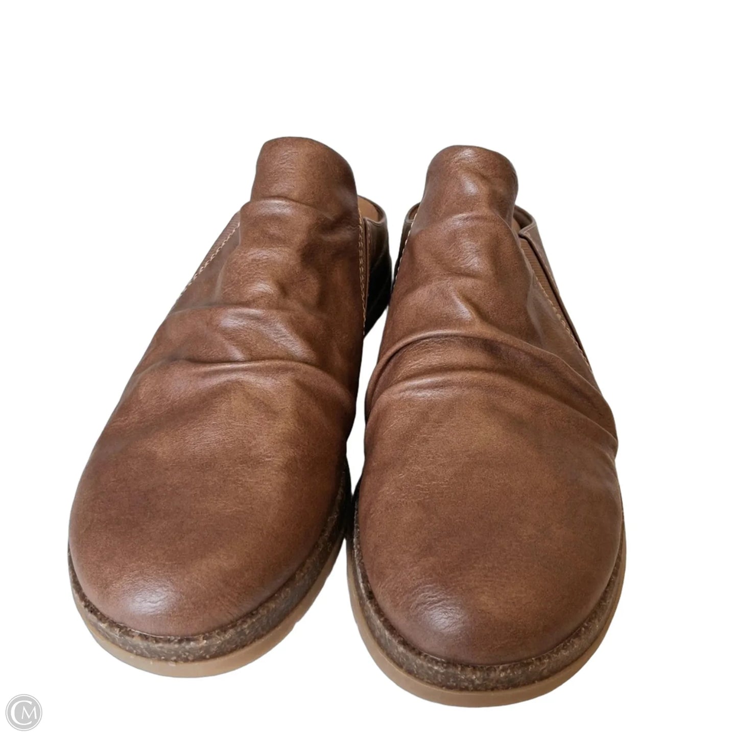 Shoes Flats By Sofft In Brown, Size: 9