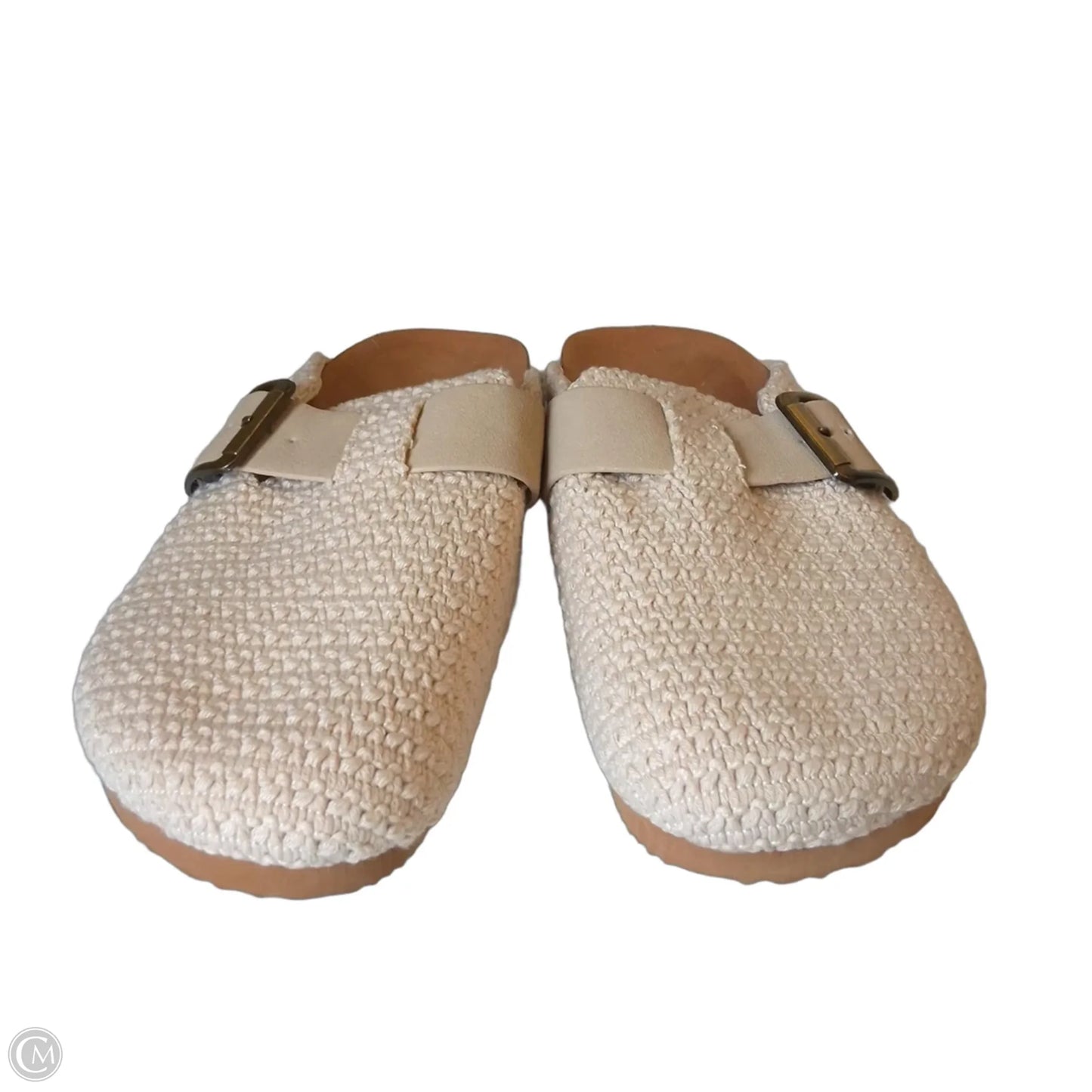 Shoes Flats By Torrid In Cream, Size: 7.5 Wide