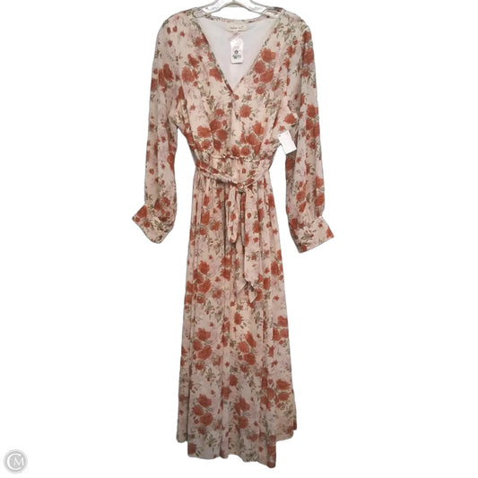 Dress Casual Maxi By Indigo Soul In Floral Print, Size: Xl