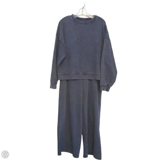 Lounge Set Pants By Gap In Blue, Size: 8