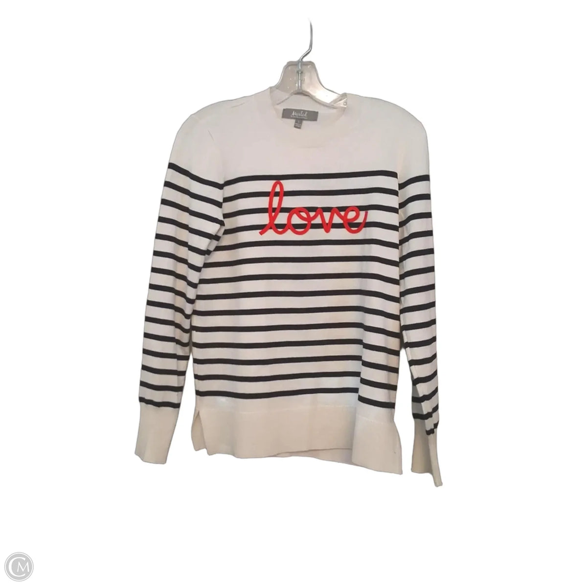 Sweater By Marled In Striped Pattern, Size: S
