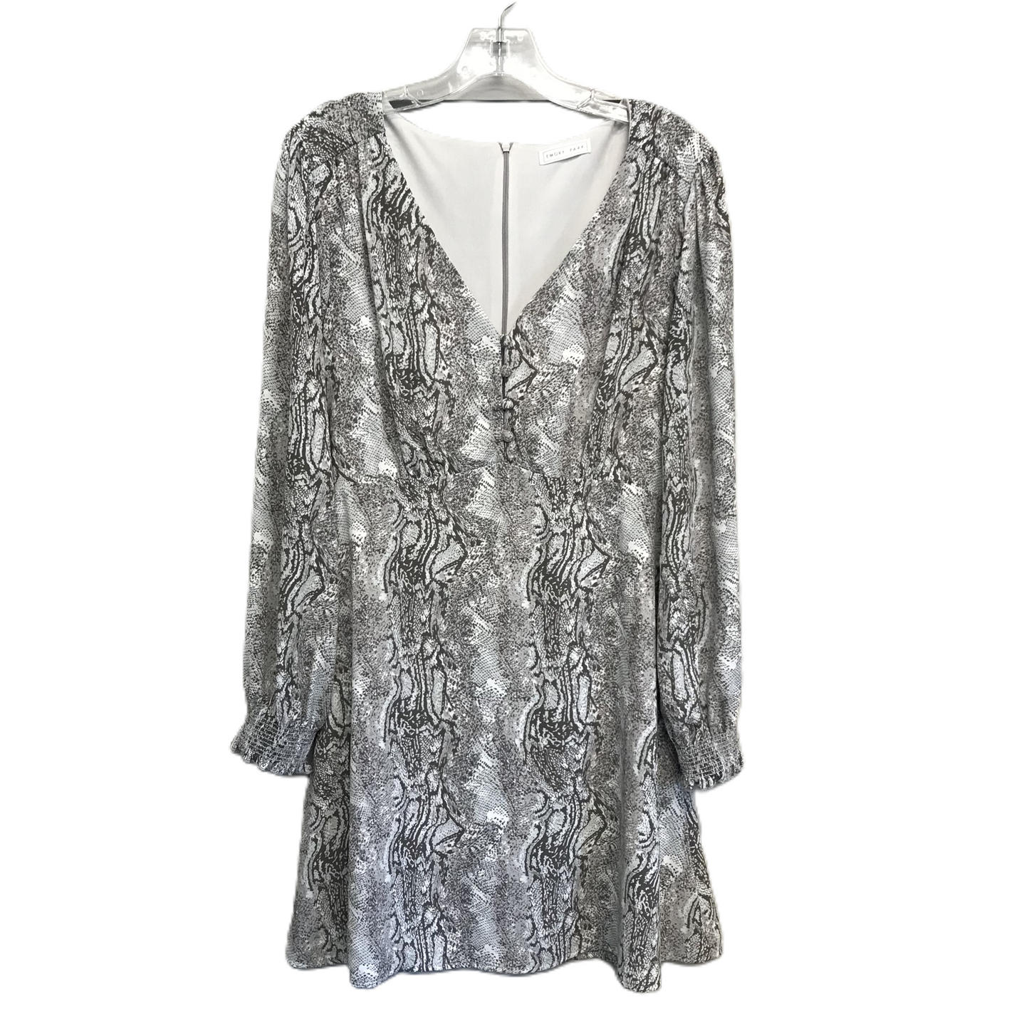 Snakeskin Print Dress Work By Emery Park, Size: L