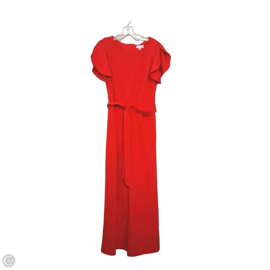 Jumpsuit By Calvin Klein In Red, Size: M