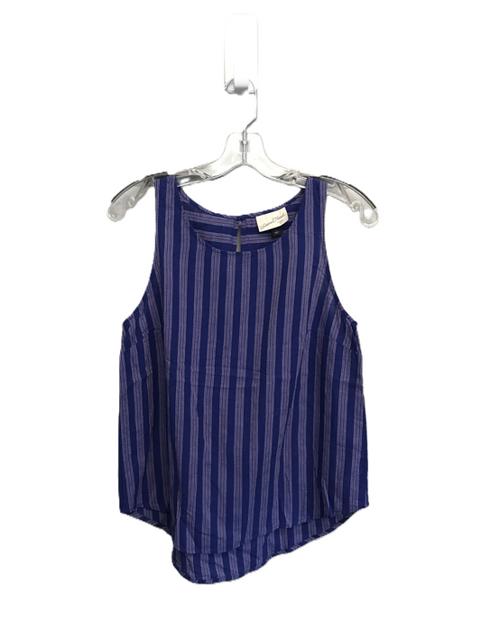 Striped Pattern Top Sleeveless By Universal Thread, Size: S