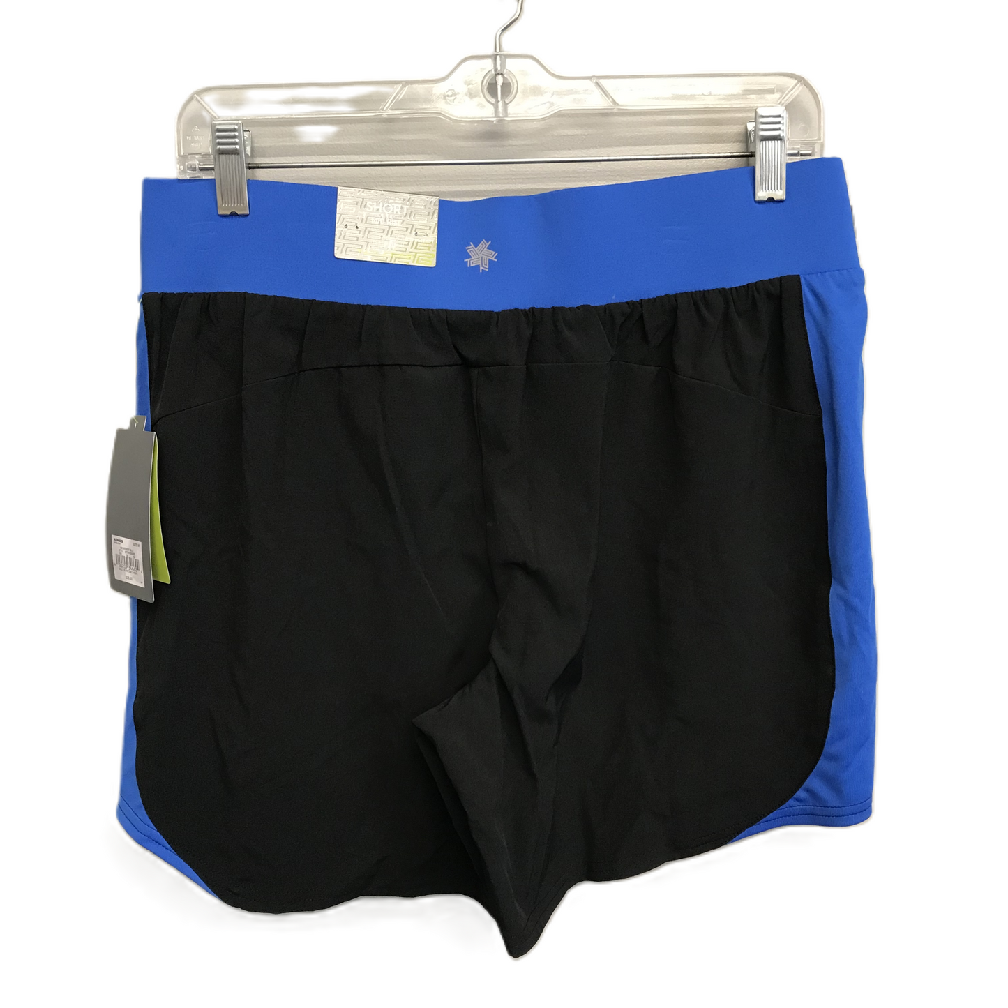 Black & Blue Athletic Shorts By Tek Gear, Size: M