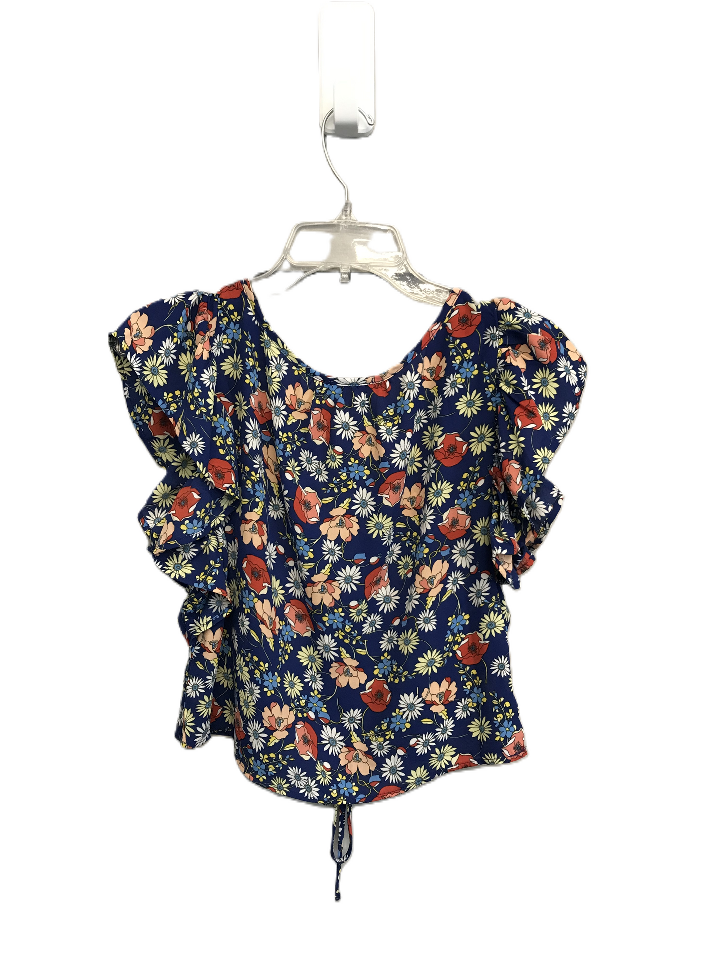 Floral Print Top Sleeveless By Sienna Sky, Size: M