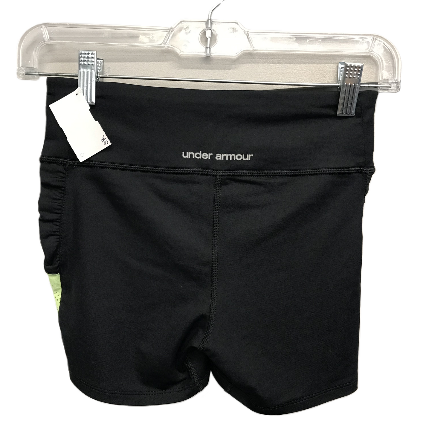 Black & Green Athletic Shorts By Under Armour, Size: Xs