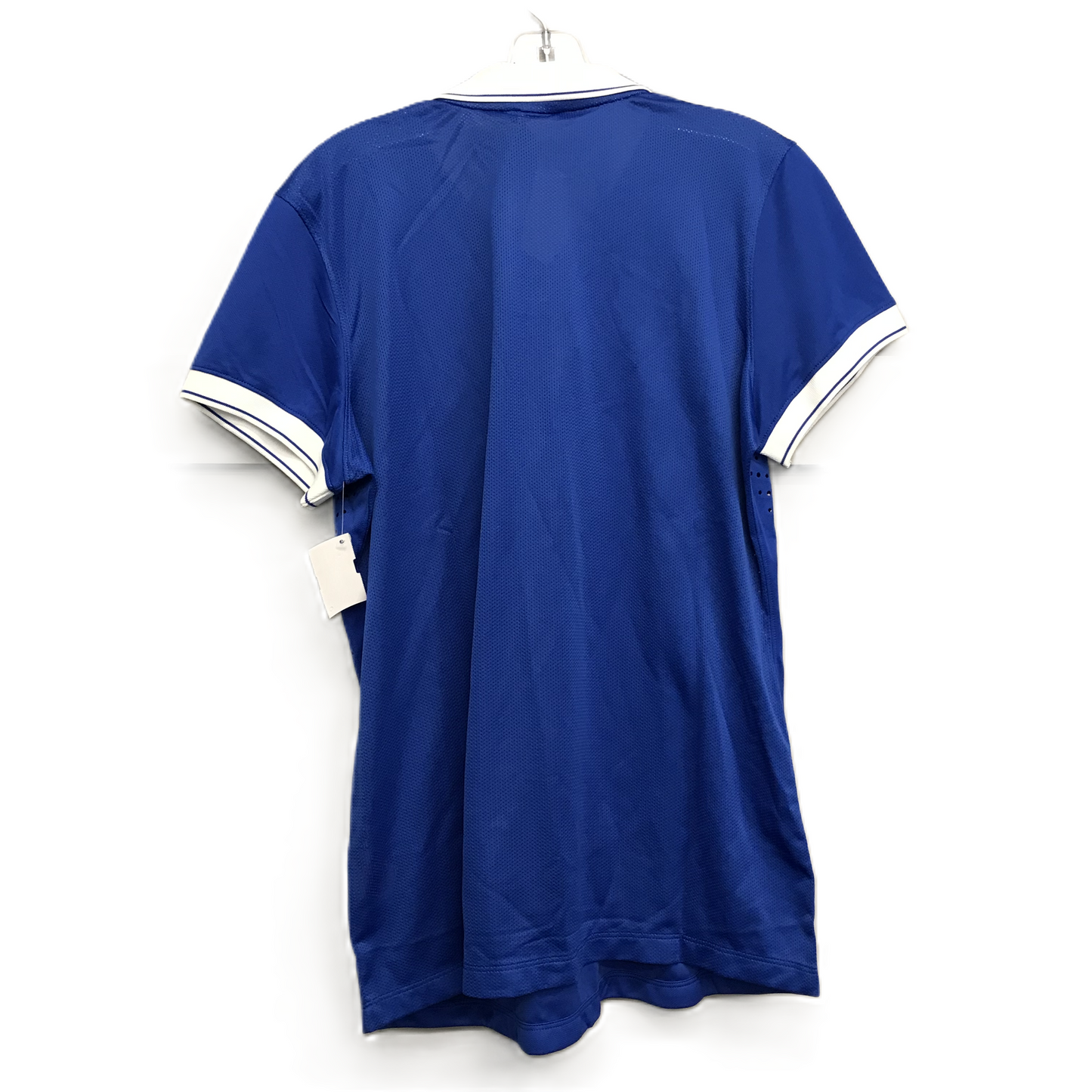 Athletic Top Short Sleeve By Nike In Blue, Size: Xl