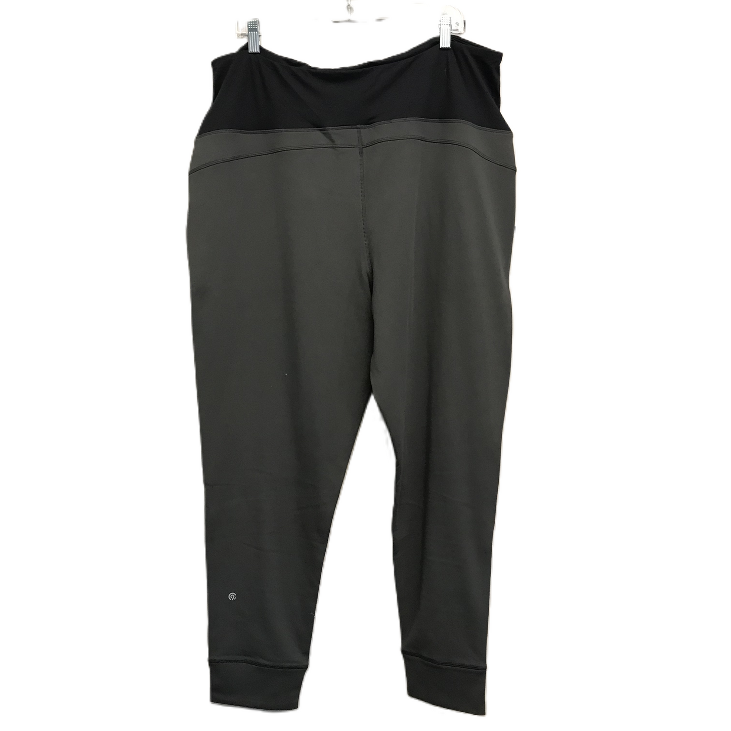 Athletic Leggings By Champion In Grey, Size: 1x