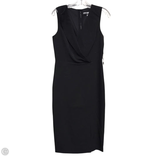 Dress Designer By Karl Lagerfeld In Black, Size: S