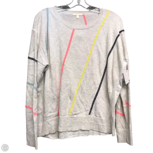 Top Long Sleeve By Lisa Todd In Grey, Size: M