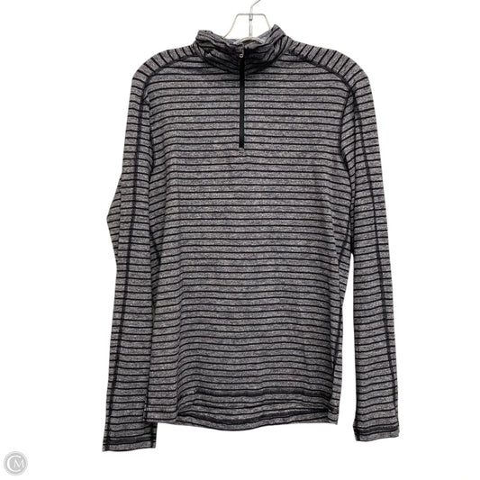 Athletic Jacket By Lululemon In Grey, Size: M